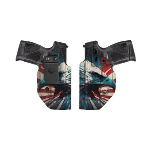 TAURUS G3C 9mm 3.2" 12rd - Black w/ US Flag Holster
