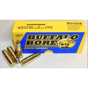 BUFFALO BORE 458 SOCOM 500Gr Hard Cast GC FN 1115FPS 20rd
