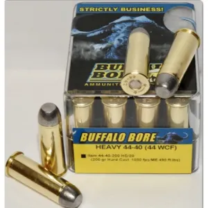 BUFFALO BORE 44-40 Win 200Gr Hard Cast (1050FPS/ME 490 ft) 20rd