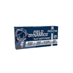 FIOCCHI 350 Legend Field Dynamics 180Gr FSP 20rd