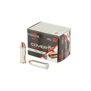 FIOCCHI 38 Special +P Covert X 125Gr JHP 20rd