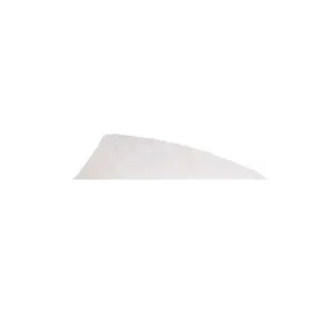 GATEWAY FEATHERS 3" PARABOLIC FEATHER FLO. WHITE