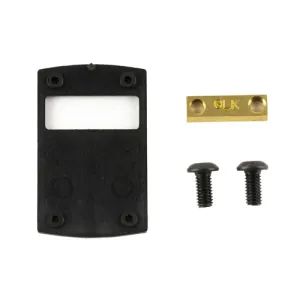 SHIELD SIGHTS Mounting Plate Low Pro Slide Mount Black Glock 21