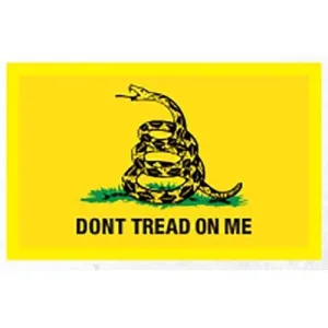 SME Dont Tread On Me Yellow Patch w/ Adhesive