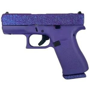 GLOCK G43X MOS 9mm 3.4" 10rd - Glitter & Purple