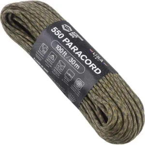 ATWOOD 550 Paracord 100ft Camo/Black