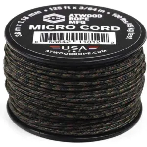 ATWOOD 1.18mm Micro Cord Camo/Black