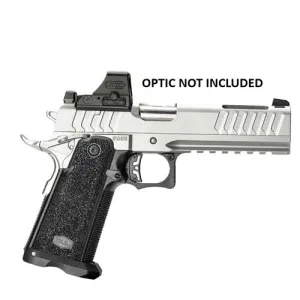BUL ARMORY SAS 2 TAC Pro 9mm 5" 20rd - Silver w/ 4 Mags