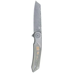 CRKT Fortuitous Liner Lock Folding EDC Pocket Knife - Green w/ Titanium Handle