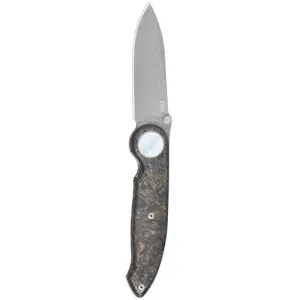 CRKT Pursue Liner Lock Folding EDC Pocket Knife - Carbon Fiber Handle