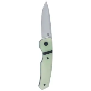 CRKT Michaca Automatic Automatic EDC Pocket Knife - Jade w/ G10 Handle