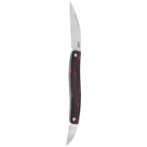 CRKT Forebear Slip Joint Folding EDC Pocket Knife - Black w/ G10 Handle