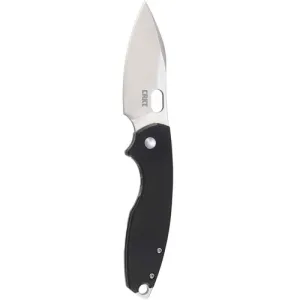 CRKT Pilar III Frame Lock Folding EDC Pocket Knife - Black w/ G10 Handle