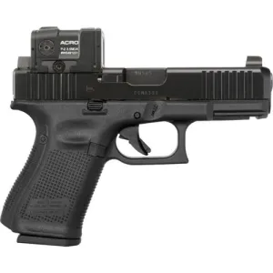 GLOCK G19 Gen 5 MOS 9mm 4.02" 10rd - Black w/ Aimpoint ACRO P-2 Red Dot