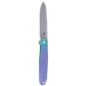 CRKT Facet Flipper Folding EDC Pocket Knife - Iridescent