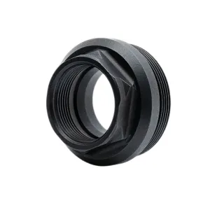 ARMASPEC HUB Thread Adapter Fits 1 3/8"x24 Externl SS/Blk