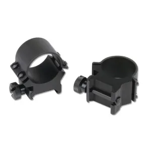WEAVER 1" Ring Sure Grip High Blk
