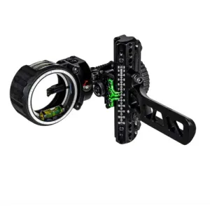 AXCEL ARCHERY Hunting Sight with Accustat II Scope 3 Pin .010 BridgeLock Left Hand