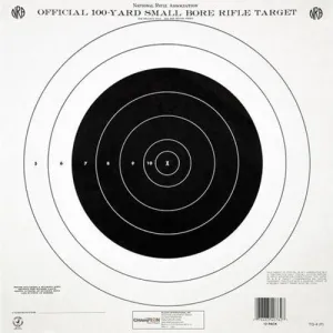 CHAMPION Official NRA Paper Targets TQ-4 100 Yard 100 Count