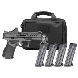 SPRINGFIELD ARMORY Firstline Echelon 4.0C CA Compliant 9mm 4" 10rd Gear Pac - Black