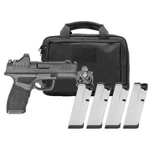 SPRINGFIELD ARMORY Firstline Hellcat Pro Compact OSP CA Compliant 9mm 3.7" 10rd Gear Pac - Black