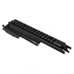 NCSTAR AK Picatinny Rail Mount Receiver Cover Black