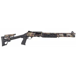 PANZER ARMS M4 Pro Speed 12Ga 3" 18.5" 5rd - FDE Scorpion Camo