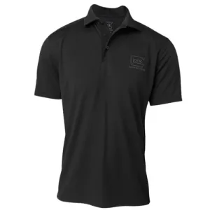 GLOCK Glock Perfection Polo Black Mesh Short Sleeve 2XL