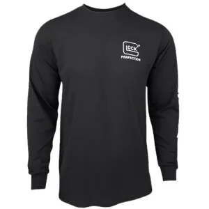 GLOCK Perfection Long Sleeve Tee Black PreShrunk Large