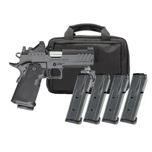 SPRINGFIELD ARMORY Firstline 1911 DS Prodigy AOS Gear Pac 9mm 4.25" 17rd/20rd - Black