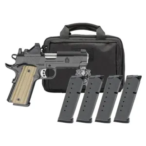 SPRINGFIELD ARMORY Firstline 1911 Operator AOS Gear Pac 9mm 4.25" 9rd - Black