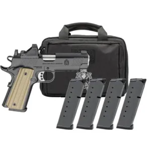 SPRINGFIELD ARMORY Firstline 1911 Operator AOS Gear Pac 45 ACP 4.25" 8rd - Black