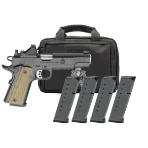 SPRINGFIELD ARMORY Firstline 1911 Operator AOS Gear Pac 45 ACP 5" 8rd - Black