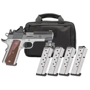 SPRINGFIELD ARMORY Firstline 1911 Ronin AOS GearPac 9mm 4.25" 9rd - Blue/SS