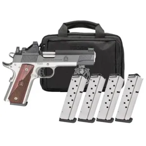 SPRINGFIELD ARMORY Firstline 1911 Ronin AOS Gear Pac 9mm 5" 9rd - Blue/SS