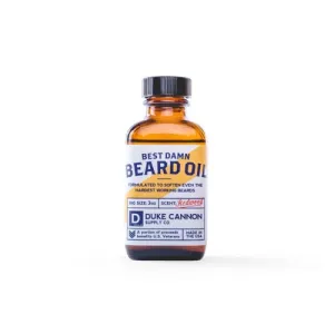DUKE CANNON Best Damn Beard Oil