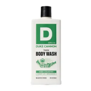 DUKE CANNON THICK Body Wash - High Country