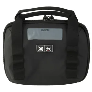 VERTX VTAC Single Pistol Case Blk 11.4"x9.1"x2.8" Nylon