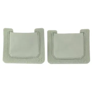 VERTX Stretch Pocket Small Velcro Backing Gray 2 Pack