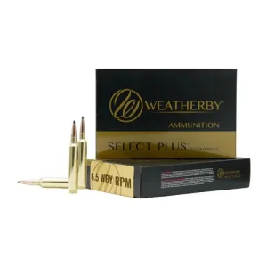 WEATHERBY 6.5 RPM Wby 124Gr Hammer Custom Select Plus