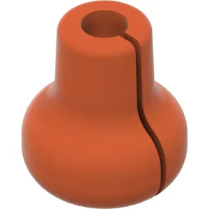 PINE RIDGE ARCHERY Beak Button (Nose/Kisser) - Orange (1/pkg.)