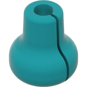 PINE RIDGE ARCHERY Beak Button (Nose/Kisser) - Turquoise (1/pkg.)