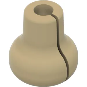 PINE RIDGE ARCHERY Beak Button (Nose/Kisser) - Tan (1/pkg.)