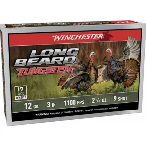 WINCHESTER AMMO 12Ga 3" #9 Long Beard TS17 2-1/4oz 5rd