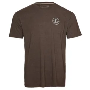 LEUPOLD Antler Stamp Tee Brown Heather
