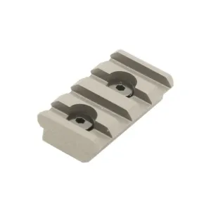 LEUPOLD UTG Pro 4-Slot Keymod Picatinny Rail Section Gun Metal Cerakote