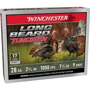 WINCHESTER AMMO 28Ga 2-3/4" #9 Long Beard TS17 1-1/4oz 5rd