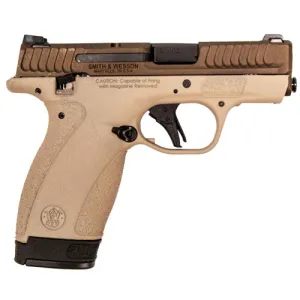 SMITH & WESSON Bodyguard 2.0 380 ACP 2.75" 10/12rd Pistol w/ Manual Safety - 2 Tone FDE