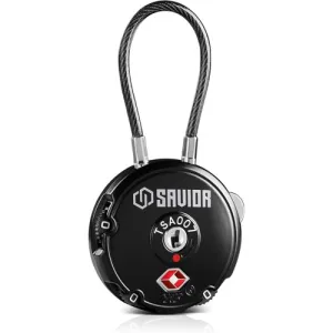 SAVIOR EQUIPMENT 3-Digit Combination Cable Lock TSA OD Green