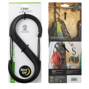 NITE IZE S-BINER # 10 BLACK